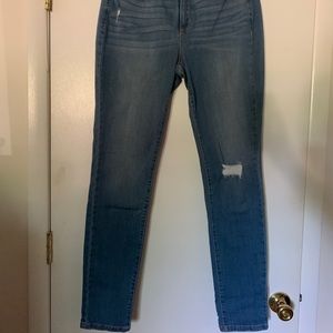 Sonoma Goods for Life Curvy Skinny Jean Size 10 L Style 571 Blue Wash